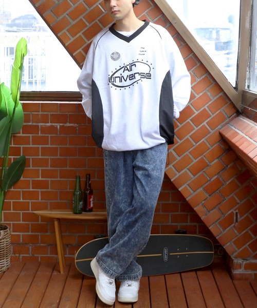 ８(eight)（エイト）の「ナイロンコードパイピングプルオーバー（スウェット・メンズ・ネイビー/アッシュグレー/ブラック・MEDIUM/LARGE）」の19枚目の写真