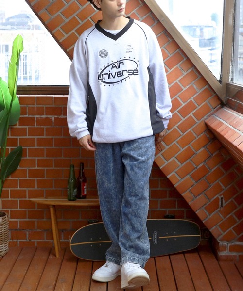 ８(eight)（エイト）の「ナイロンコードパイピングプルオーバー（スウェット・メンズ・ネイビー/アッシュグレー/ブラック・MEDIUM/LARGE）」の20枚目の写真