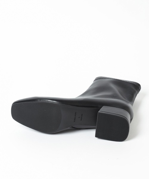 セール】らくっション撥水ストレッチローヒール/138930（ブーツ