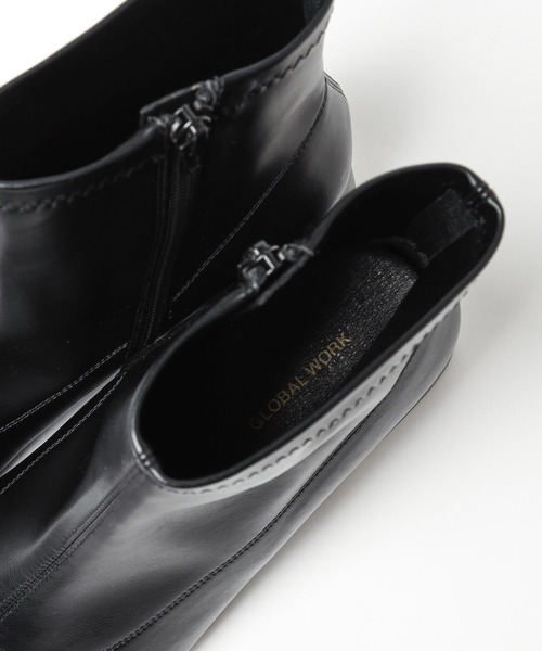 GLOBAL WORK（グローバルワーク）の「らくっション撥水ストレッチローヒール/138930（ブーツ・レディース・ブラック系/ブラウン/ガンメタ/ブラック系9/アイボリー・SMALL/X-LARGE/LARGE/MEDIUM）」の22枚目の写真