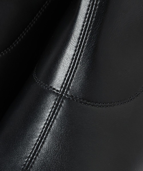 GLOBAL WORK（グローバルワーク）の「らくっション撥水ストレッチローヒール/138930（ブーツ・レディース・ブラック系/ブラウン/ガンメタ/ブラック系9/アイボリー・SMALL/X-LARGE/LARGE/MEDIUM）」の9枚目の写真