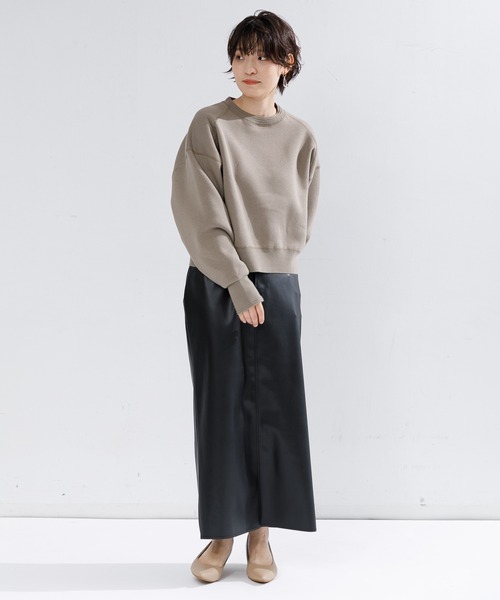 セール】【WOMEN】upper hights Kloss フェイクレザースカート
