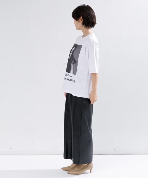 セール】【WOMEN】upper hights Kloss フェイクレザースカート