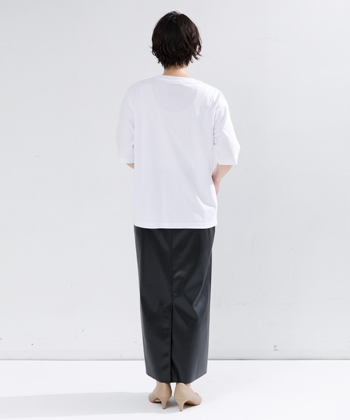 upperhights(アッパーハイツ)の「【WOMEN】upper hights Kloss フェイクレザースカート(スカート・レディース・ブラック・000/1)」の10枚目の写真