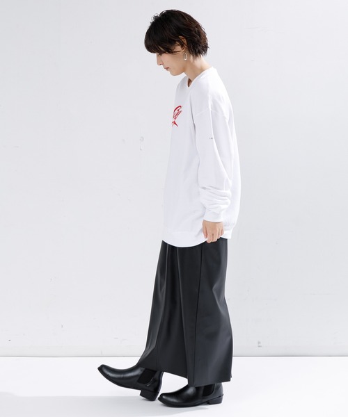 アッパーハイツ フェイクレザースカート WOMEN】upper hights Kloss フェイクレザースカート – AMERICAN