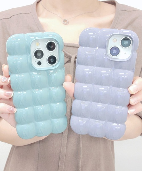 セール】キャンディカラー ぽこぽこ 立体 iPhone ケース