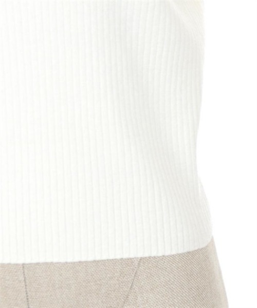 axes femme POETIQUE（アクシーズファムポエティック）の「リボン付ニットプルオーバー（ニット/セーター・レディース・ピンク/ブラック/キナリ・MEDIUM）」の20枚目の写真