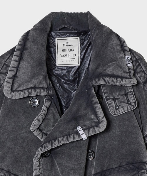 MIHARAYASUHIRO（ミハラヤスヒロ）の「【MIHARAYASUHIRO/ミハラヤスヒロ】PUFFER CORDUROY COAT（その他アウター・メンズ・ブラック/ピンク・44/46）」の8枚目の写真