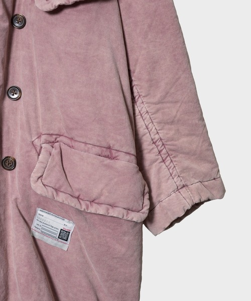 MIHARAYASUHIRO（ミハラヤスヒロ）の「【MIHARAYASUHIRO/ミハラヤスヒロ】PUFFER CORDUROY COAT（その他アウター・メンズ・ブラック/ピンク・44/46）」の16枚目の写真