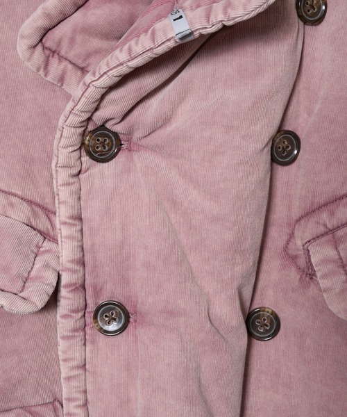 MIHARAYASUHIRO（ミハラヤスヒロ）の「【MIHARAYASUHIRO/ミハラヤスヒロ】PUFFER CORDUROY COAT（その他アウター・メンズ・ブラック/ピンク・44/46）」の4枚目の写真