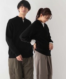 GLOBAL WORK | メルティハーフジップ/116319(ニット/セーター)