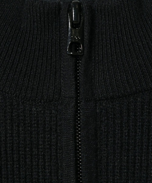 GLOBAL WORK（グローバルワーク）の「メルティハーフジップ/116319（ニット/セーター・メンズ・アイボリー/ブラック・X-LARGE/LARGE/SMALL/MEDIUM）」の13枚目の写真