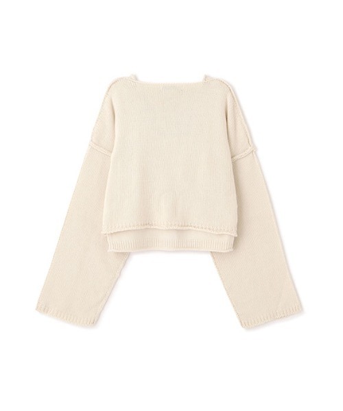 ETRE TOKYO（エトレトウキョウ）の「2ピースアウトリンキングニットプルオーバー（ニット/セーター・レディース・オフホワイト/ブラック/レッド・FREE）」の14枚目の写真