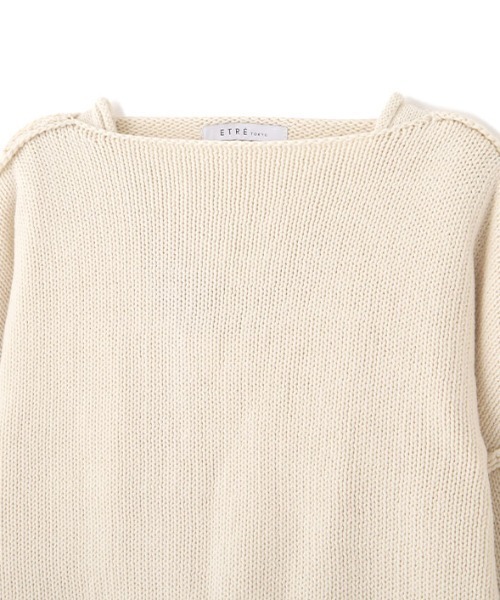 ETRE TOKYO（エトレトウキョウ）の「2ピースアウトリンキングニットプルオーバー（ニット/セーター・レディース・オフホワイト/ブラック/レッド・FREE）」の15枚目の写真