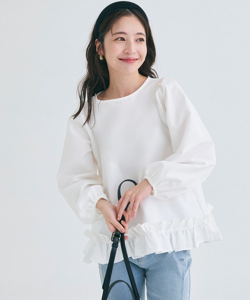 セール】ホイップフリルブラウス（シャツ/ブラウス）｜coca（coca