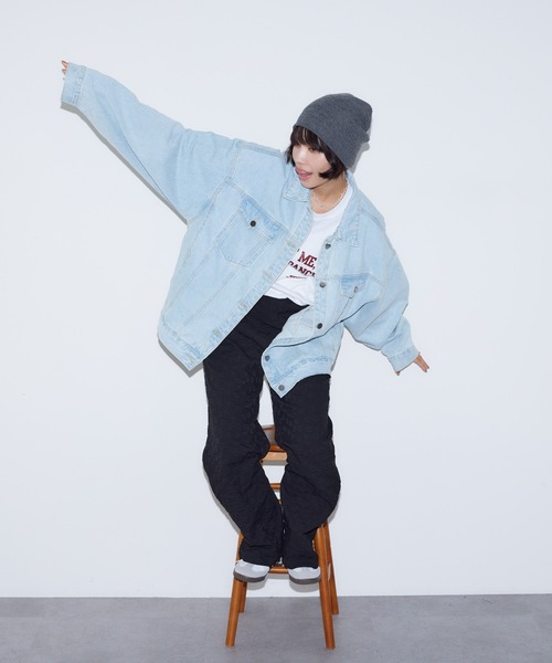 BARRETTA(バレッタ)の「デニムジャケット(デニムジャケット・レディース・ライトブルー・FREE)」の6枚目の写真