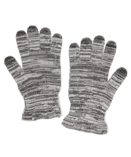 studio CLIP（スタディオクリップ）の「【daily CLIP】シルクのお肌ケア手袋（手袋・レディース・ベージュ/ブラック・FREE）」の4枚目の写真