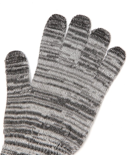 studio CLIP（スタディオクリップ）の「【daily CLIP】シルクのお肌ケア手袋（手袋・レディース・ベージュ/ブラック・FREE）」の5枚目の写真