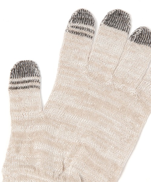 studio CLIP（スタディオクリップ）の「【daily CLIP】シルクのお肌ケア手袋（手袋・レディース・ベージュ/ブラック・FREE）」の7枚目の写真