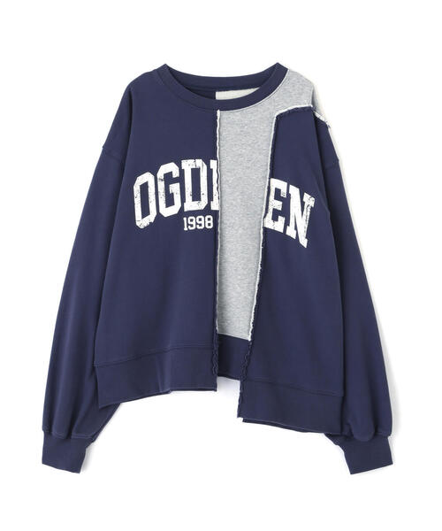 FREE'S MART（フリーズマート）の「◆リメイク風ビッグスウェット（スウェット・レディース・ホワイト/ネイビー・FREE）」の22枚目の写真