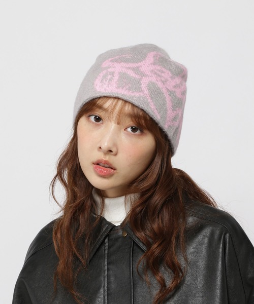 Cavish（カビシ）の「【UNISEX】CAVISH／クラシックローズビーニー