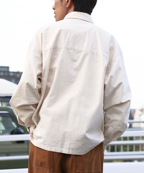 CRAFT STANDARD BOUTIQUE（クラフトスタンダードブティック）の「CPOシャツジャケット（その他アウター・メンズ・アイボリー/オリーブ/ベージュ・M/L/XL）」の6枚目の写真