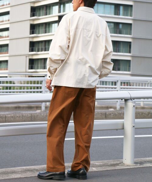 CRAFT STANDARD BOUTIQUE（クラフトスタンダードブティック）の「CPOシャツジャケット（その他アウター・メンズ・アイボリー/オリーブ/ベージュ・M/L/XL）」の9枚目の写真