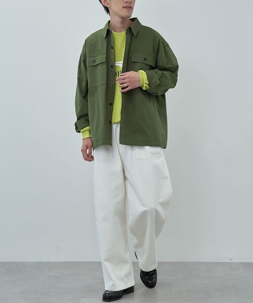 CRAFT STANDARD BOUTIQUE（クラフトスタンダードブティック）の「CPOシャツジャケット（その他アウター・メンズ・アイボリー/オリーブ/ベージュ・M/L/XL）」の19枚目の写真