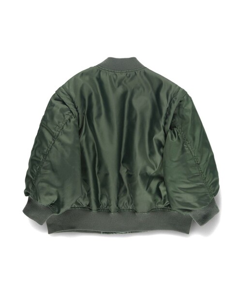 セール】【2WAY】スリーブ切替MA-1ブルゾン（ブルゾン）｜branshes