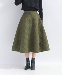 PICCIN | 【セットアップ可能】星キルティングフレアスカート(セットアップ)