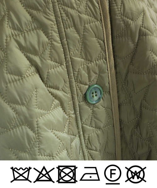 PICCIN（ピッチン）の「【セットアップ可能】星キルティングフレアスカート（セットアップ・レディース・カーキ/ブラック・M）」の15枚目の写真