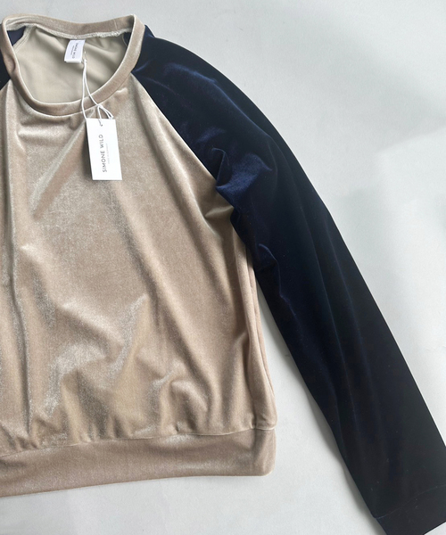 SIMONE WILD(シモーネワイルド)の「【SIMONE WILD FOR LULU】Raglan tee(Tシャツ/カットソー・レディース・シルバー・SMALL)」の7枚目の写真