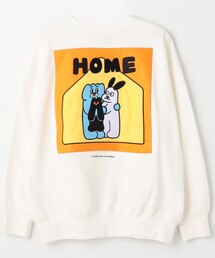 DUMPLING CAT FAMILY×FREAK'S STORE/ダンプリングキャットファミリー×フリークスストア HOME SWEAT