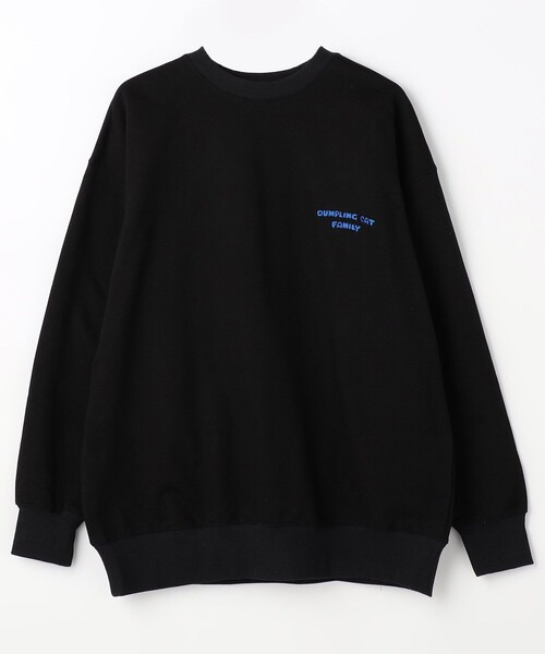 FREAK'S STORE(フリークスストア)の「DUMPLING CAT FAMILY×FREAK'S STORE/ダンプリングキャットファミリー×フリークスストア HOME SWEAT(スウェット・メンズ・ブラック/ホワイト/グレー・MEDIUM/LARGE/X-LARGE)」の4枚目の写真