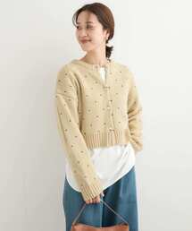 URBAN RESEARCH DOORS | ドットジャガードニットカーディガン(カーディガン/ボレロ)