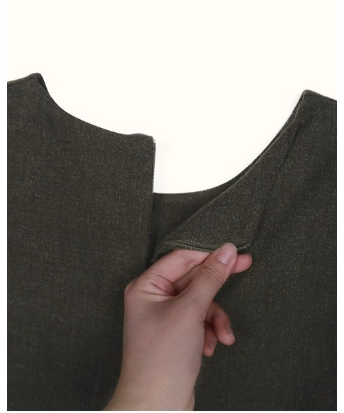 3.3 Field Trip （3.3フィールドトリップ）の「3.3 Field Trip／クラシックワンピース（ワンピース・レディース・カーキ/チャコール・FREE）」の17枚目の写真