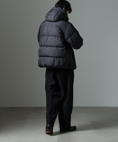 【セール】テックメルトンワイドスラックス（スラックス）｜nano･universe（ナノユニバース）