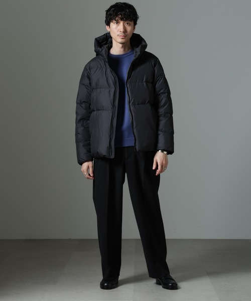 【セール】テックメルトンワイドスラックス（スラックス）｜nano･universe（ナノユニバース）