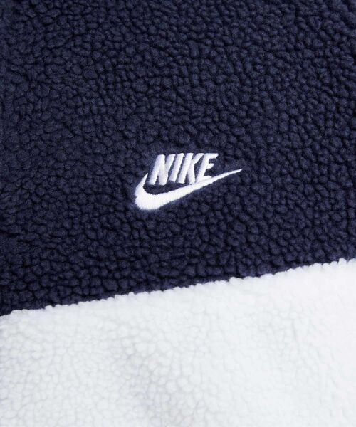 NIKE（ナイキ）の「ナイキ スポーツウェア スウッシュ メンズ フルジップ リバーシブル ボア ジャケット / Nike Sportswear Swoosh Men's Full-Zip Reversible Jacket BQ6546-411 Midnight Navy（ブルゾン・メンズ・ネイビー・XL/S/M/L/2XL）」の17枚目の写真