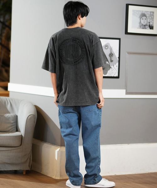 DC(ディーシー)の「DC/ディーシー 半袖シャツ ピグメント加工 オーバーサイズ DST251088(Tシャツ/カットソー・メンズ・ブラック系その他2/ブラック系その他・XL/L/M/XXL)」の9枚目の写真