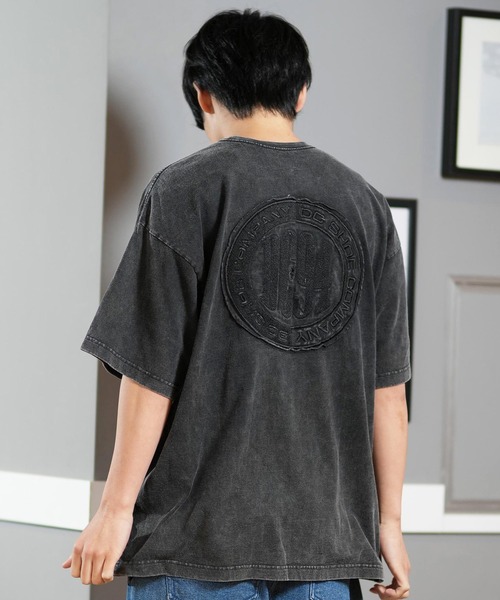 DC(ディーシー)の「DC/ディーシー 半袖シャツ ピグメント加工 オーバーサイズ DST251088(Tシャツ/カットソー・メンズ・ブラック系その他2/ブラック系その他・XL/L/M/XXL)」の5枚目の写真