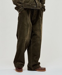 WETTEMPT | BLEACHED CORDUROY SLACKS / ブリーチコーデュロイスラックス(スラックス)
