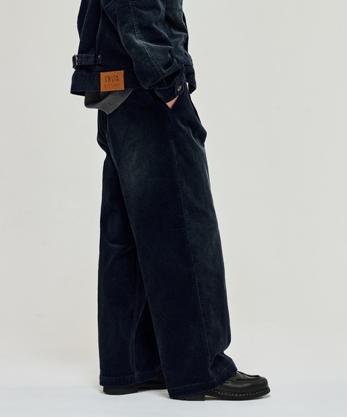 BLEACHED CORDUROY SLACKS / ブリーチコーデュロイスラックス