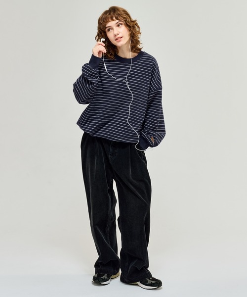 BLEACHED CORDUROY SLACKS / ブリーチコーデュロイスラックス