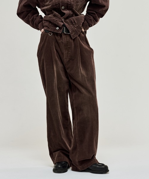 WETTEMPT BLEACHED CORDUROY SLACKS Mサイズ WETTEMPT｜ウィテンプト
