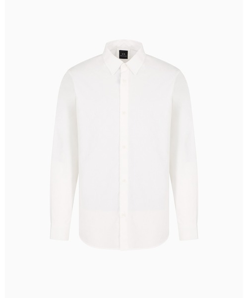 ARMANI EXCHANGE(アルマーニエクスチェンジ)の「【A|X アルマーニ エクスチェンジ】オールオーバージャカードロゴ 長袖シャツ/REGULAR(シャツ/ブラウス・メンズ・ダークグリーン/ダークネイビー/ホワイト・X-SMALL/X-LARGE/MEDIUM/LARGE/SMALL)」の12枚目の写真