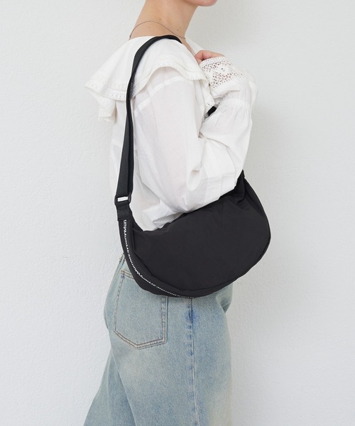 CIAOPANIC TYPY（チャオパニックティピー）の「【2025年S/S新作】【MumME】止水ナイロンハーフムーンショルダーBAG（ショルダーバッグ・レディース・ブラック/グレー/オフホワイト・ONE SIZE）」の19枚目の写真