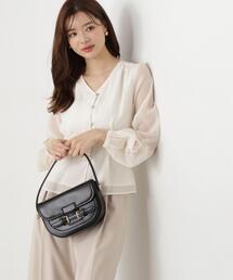 シアーペプラムブラウス / 1215110200