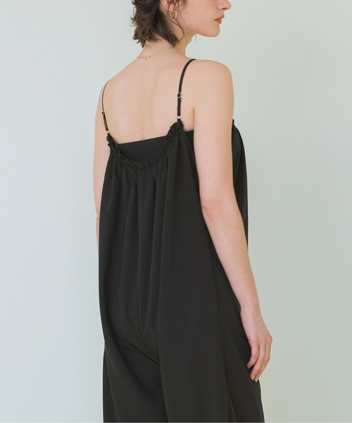 SEA DRESS（シードレス）の「3点セット/キャミソールオールインワン×ビキニ/水着（水着・レディース・ブラック/ダークブラウン/アイボリー・S/MT/L/M）」の5枚目の写真