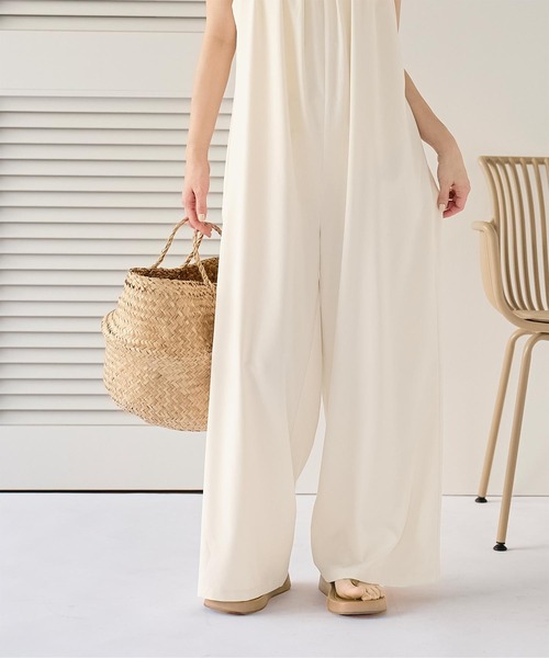 SEA DRESS（シードレス）の「3点セット/キャミソールオールインワン×ビキニ/水着（水着・レディース・ブラック/ダークブラウン/アイボリー・S/MT/L/M）」の19枚目の写真